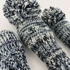 Alternative view of Blue Marble Knit Headcovers (Driver, Fairway, Hybrid, or Set)
