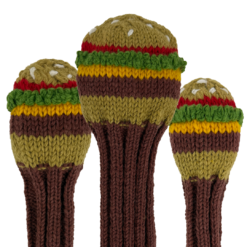 Alternative view of Cheeseburger Knit Wool Headcovers