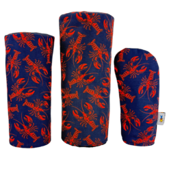 Navy lobster barrel headcovers