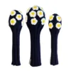 daisy knit headcover set