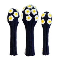 daisy knit headcover set