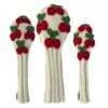 Cherry Knit Headcovers (Driver, Fairway, Hybrid, or Set) 19 Cherry knit headcovers