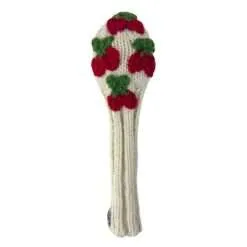 Cherry Knit Headcovers (Driver, Fairway, Hybrid, or Set) - Image 5