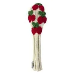 Cherry Knit Headcovers (Driver, Fairway, Hybrid, or Set) - Image 4