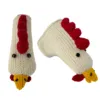 Rooster Knitted Blade Putter Cover With Magnetic Closure 9 Rooster knit blade putter cover