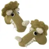 Triceratops dinosaur Knitted Blade Putter Cover With Magnetic Closure 8 Triceratops dinosaur knit animal blade putter cover