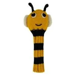 Alternative view of Bee Animal Knit Headcovers (Driver, Fairway, Hybrid, or Set)