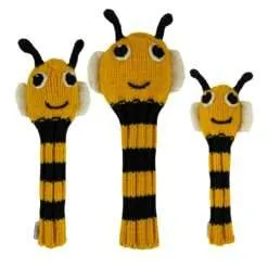 Sunfish Golf Headcovers and Golf Accessories 33 bee animal knit headcovers