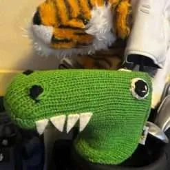 Alligator Knitted Blade Putter Cover With Magnetic Closure 11 Alligator Knitted Blade Putter Cover With Magnetic Closure - Image 6